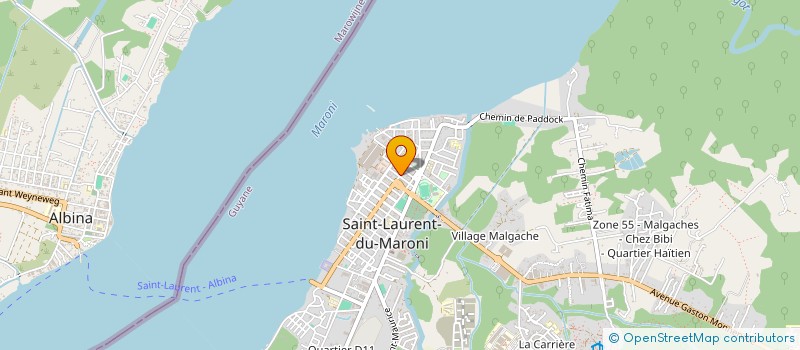 localisation de l'entreprise BABOOTEA à SAINT-LAURENT-DU-MARONI