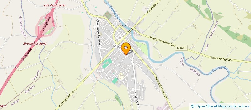 localisation de l'entreprise BABORD  SAINT-MATHIEU-DE-TREVIERS