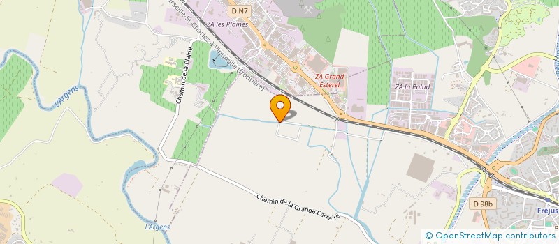 localisation de l'entreprise BABORD LOC à FREJUS