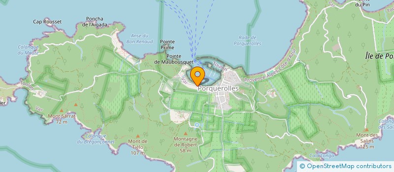 localisation de l'entreprise BABORE à HYERES