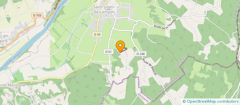 localisation de l'entreprise BABOU FROMAGES  SAINT-JULIEN-DE-LAMPON