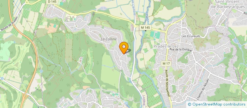 localisation de l'entreprise BABOUCHE A OREILLE  SAINT-CLEMENT-DE-RIVIERE