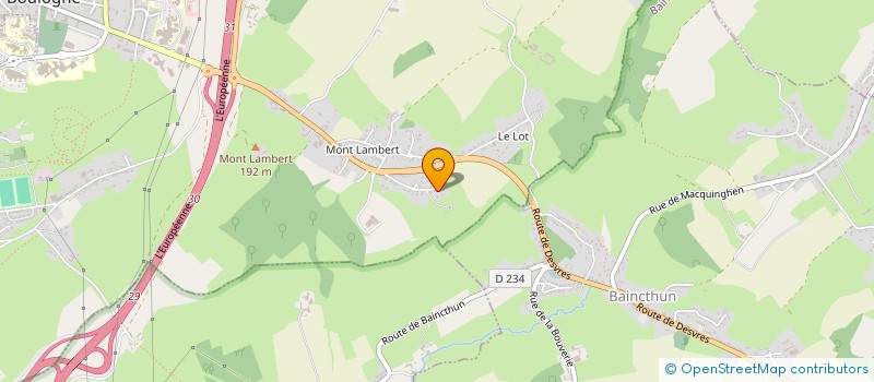 localisation de l'entreprise BABOUCHO à SAINT-MARTIN-BOULOGNE