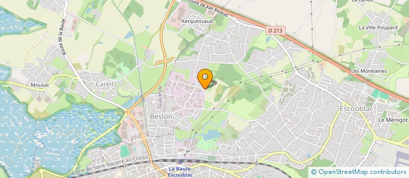 localisation de l'entreprise BABOUK INVESTISSEMENTS  LA BAULE-ESCOUBLAC