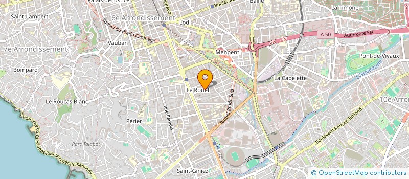 localisation de l'entreprise BABOUK LA COMPAGNIE à MARSEILLE