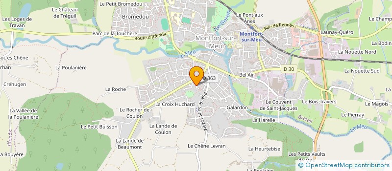 localisation de l'entreprise BABOUN FAMILY  MONTFORT-SUR-MEU