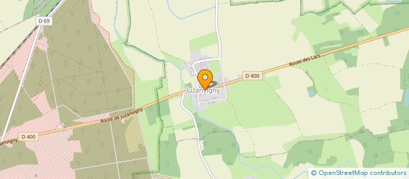 localisation de l'entreprise BABOUNE  JUZANVIGNY