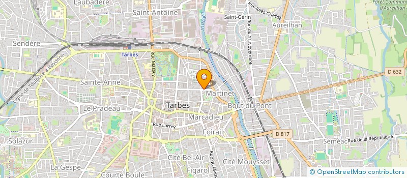 localisation de l'entreprise BABOUNE  TARBES