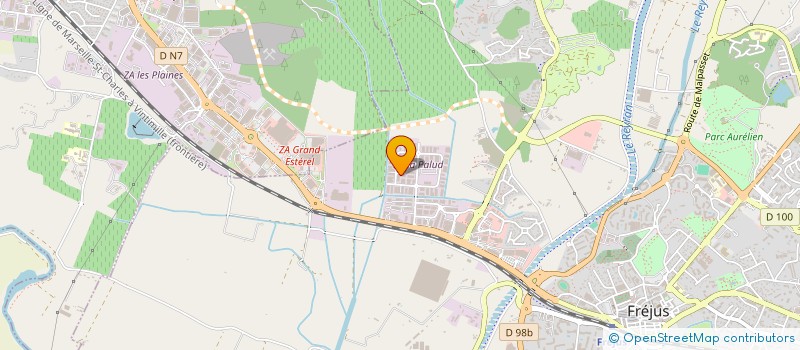 localisation de l'entreprise BABOUNET à FREJUS
