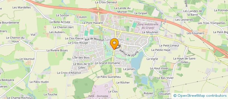 localisation de l'entreprise BABRIDENT à SAINT-GILLES