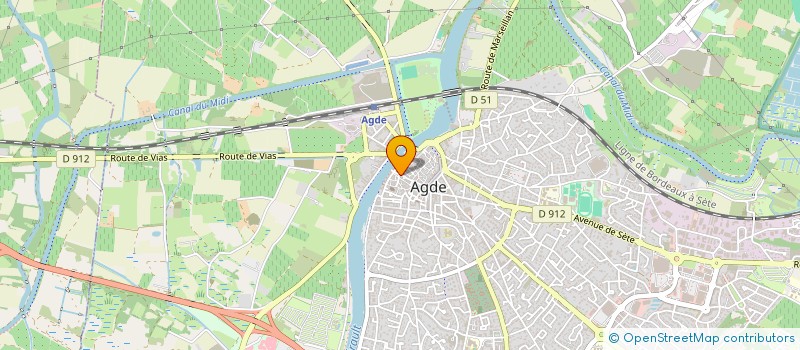 localisation de l'entreprise BABS à AGDE