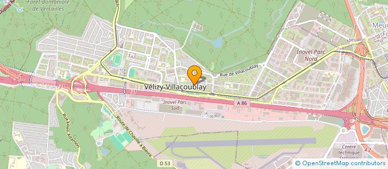 localisation de l'entreprise BABS à VELIZY-VILLACOUBLAY