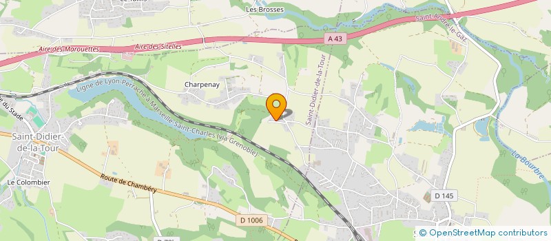 localisation de l'entreprise BABS  SAINT-DIDIER-DE-LA-TOUR