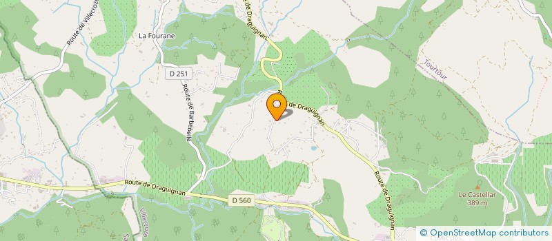 localisation de l'entreprise BABS EN PROVENCE  VILLECROZE