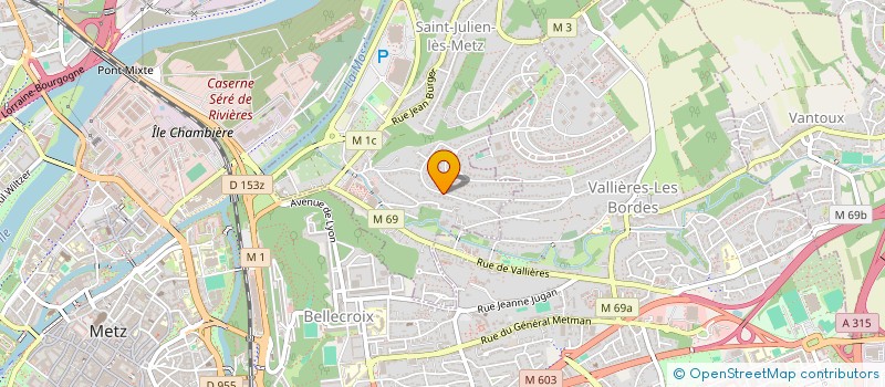localisation de l'entreprise BABU à SAINT-JULIEN-LES-METZ