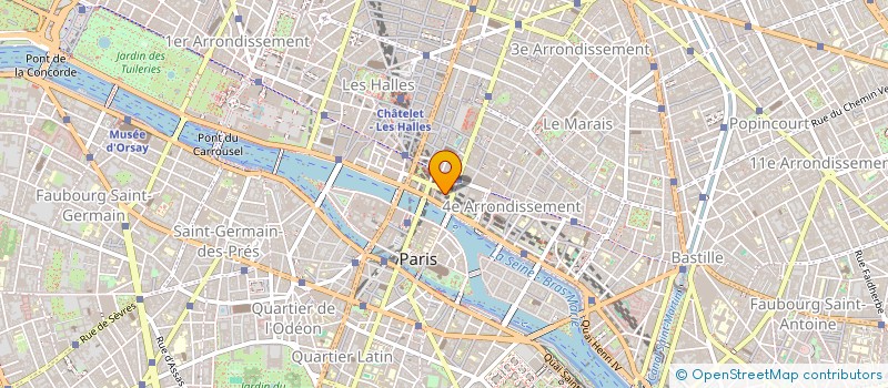 localisation de l'entreprise BABU PROD  PARIS