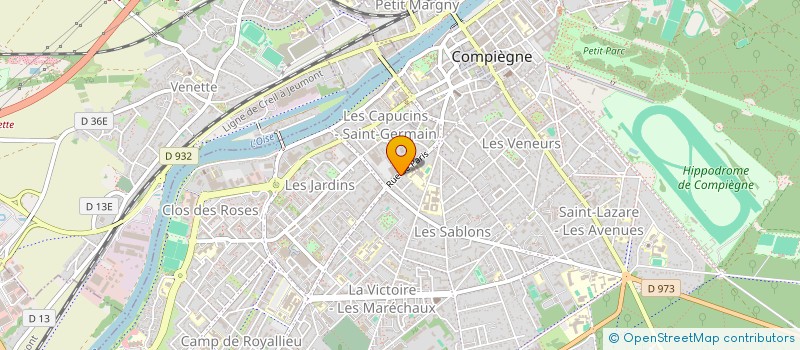 localisation de l'entreprise BABUSKA  COMPIEGNE