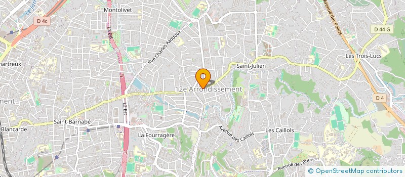 localisation de l'entreprise BABY ACADEMY à MARSEILLE