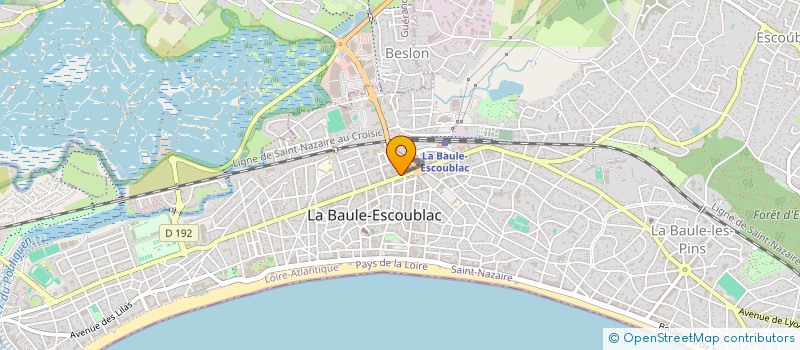 localisation de l'entreprise BABY AND CO à LA BAULE-ESCOUBLAC