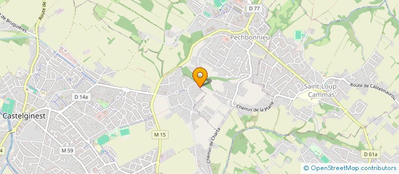 localisation de l'entreprise BABY BOYS  CASTELGINEST