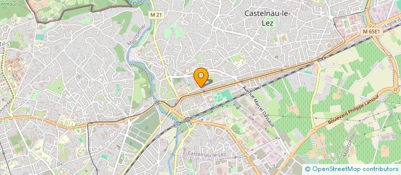 localisation de l'entreprise BABY CAFE à CASTELNAU-LE-LEZ