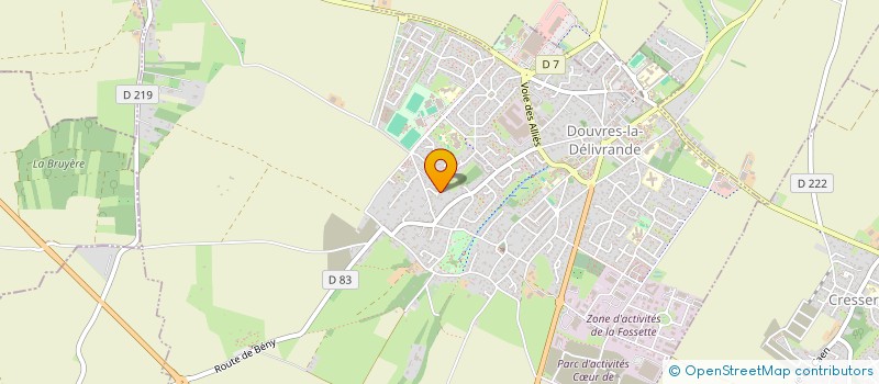 localisation de l'entreprise BABY CRABE  DOUVRES-LA-DELIVRANDE