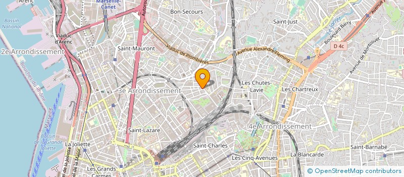 localisation de l'entreprise BABY D'OCC à MARSEILLE