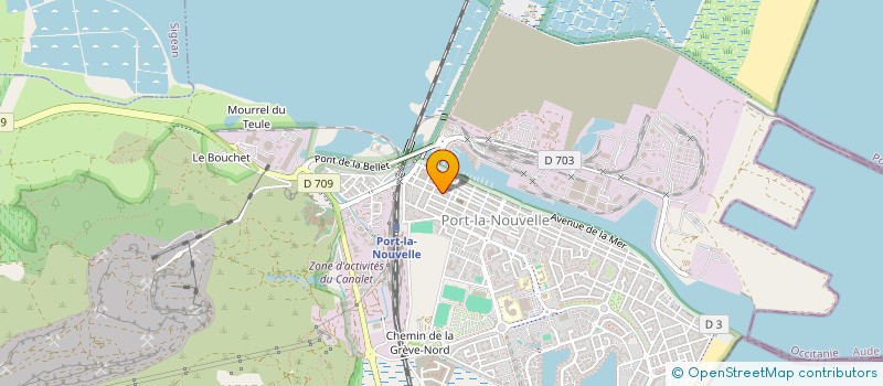 localisation de l'entreprise BABY DRIVER  PORT-LA-NOUVELLE