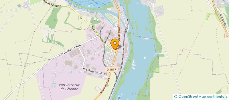localisation de l'entreprise BABY FAMILY à PERONNE