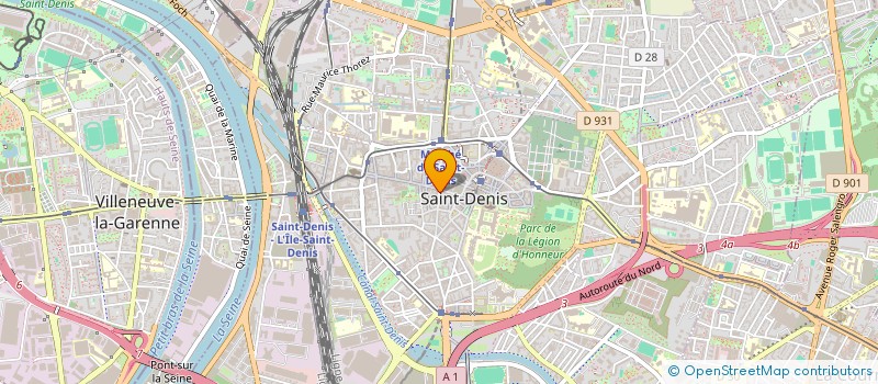localisation de l'entreprise BABY FRANCE JUNIOR à SAINT-DENIS