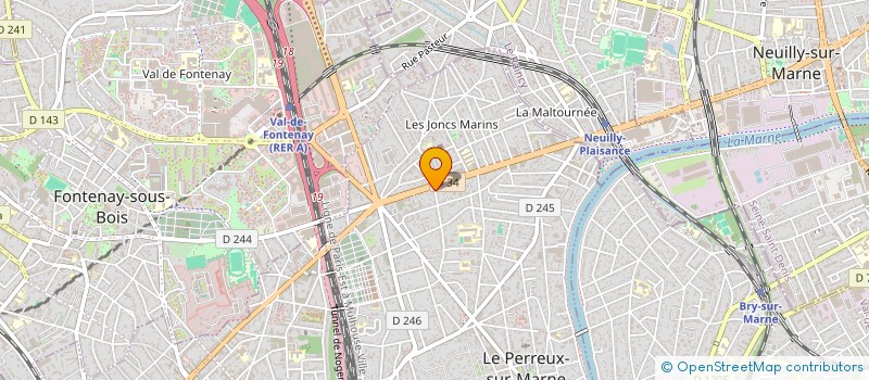 localisation de l'entreprise BABY GENIUS  LE PERREUX-SUR-MARNE