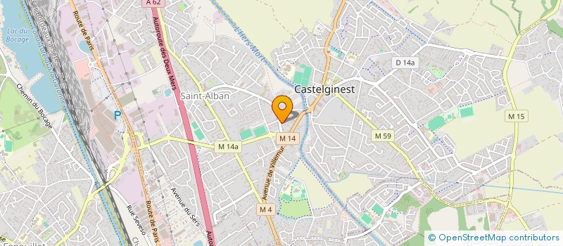 localisation de l'entreprise BABY LOVE FRIPOUILLES  SAINT-ALBAN