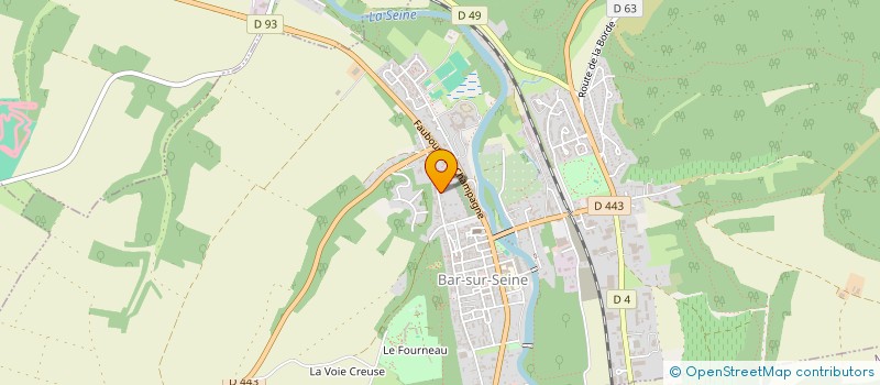 localisation de l'entreprise BABY MAILLE  BAR-SUR-SEINE
