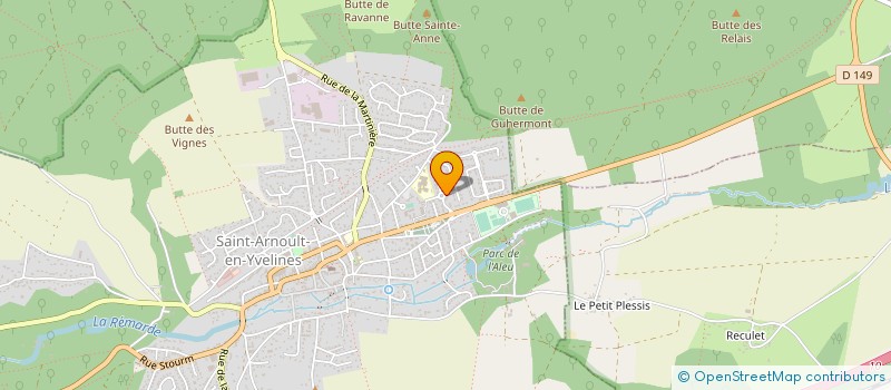localisation de l'entreprise BABY MOUV' à SAINT-ARNOULT-EN-YVELINES