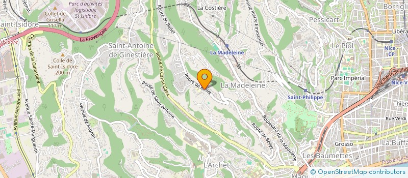 localisation de l'entreprise BABY PLUS FRANCE à NICE