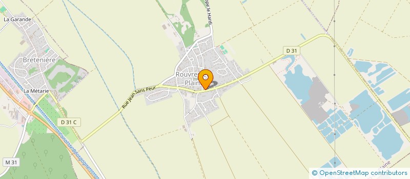 localisation de l'entreprise BABY POP SPA BEBE  ROUVRES-EN-PLAINE