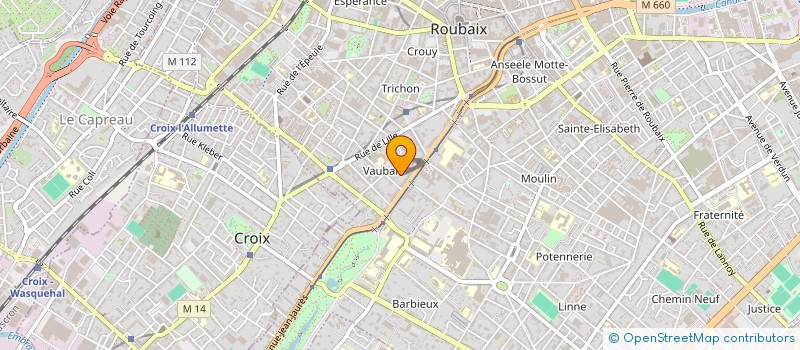localisation de l'entreprise BABY PRESCHOOL  ROUBAIX