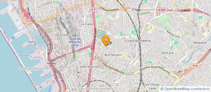 localisation de l'entreprise BABY'S SMILE à MARSEILLE