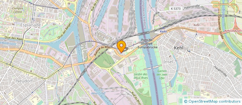 localisation de l'entreprise BABY SPHERE à STRASBOURG