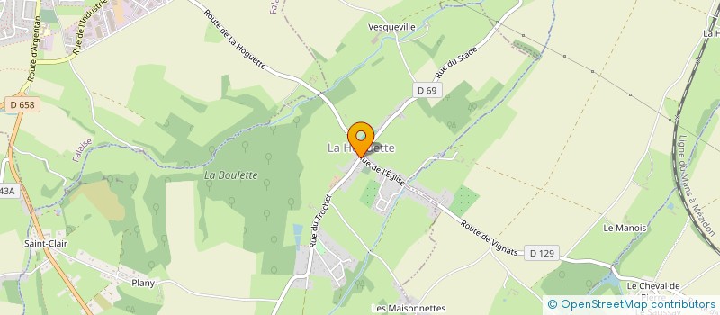 localisation de l'entreprise BABY'STECH  LA HOGUETTE