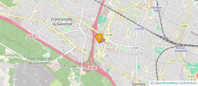 localisation de l'entreprise BABY SY à SANNOIS