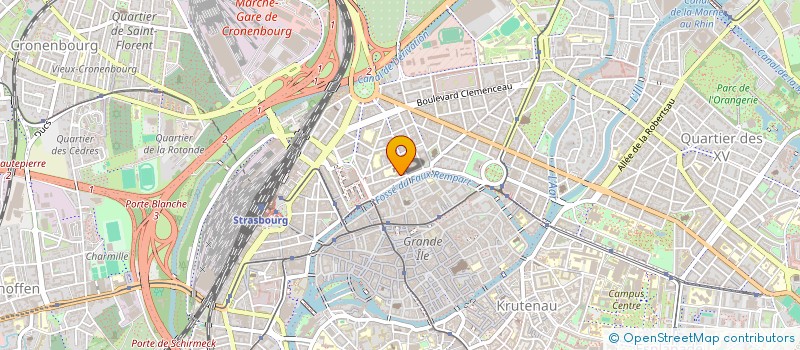 localisation de l'entreprise BABY TREES RESEAU à STRASBOURG
