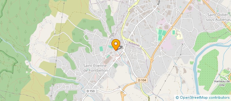 localisation de l'entreprise BABY VINOBRE à SAINT-ETIENNE-DE-FONTBELLON