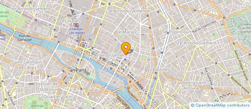 localisation de l'entreprise BABYBULLE à PARIS