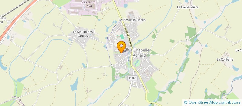 localisation de l'entreprise BABYBULLES à LES ACHARDS