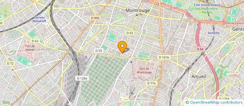 localisation de l'entreprise BABYCHOU SERVICES MONTROUGE à MONTROUGE