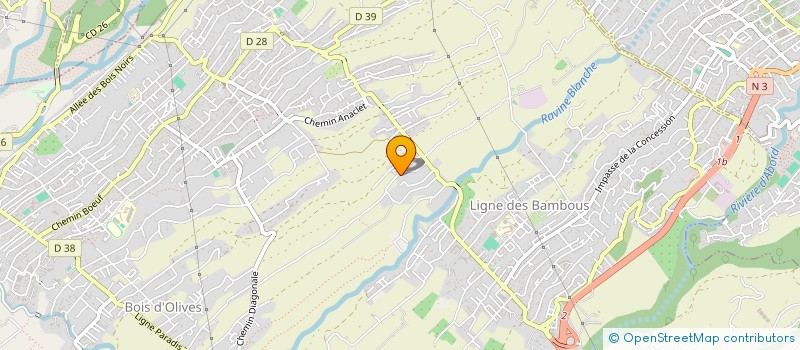 localisation de l'entreprise BABYCOOL à SAINT-PIERRE