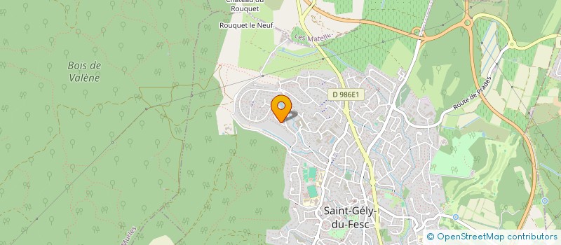 localisation de l'entreprise BABYDOO FAMILY  SAINT-GELY-DU-FESC