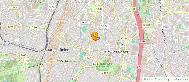 localisation de l'entreprise BABYKER TYDAOU  CHEVILLY-LARUE