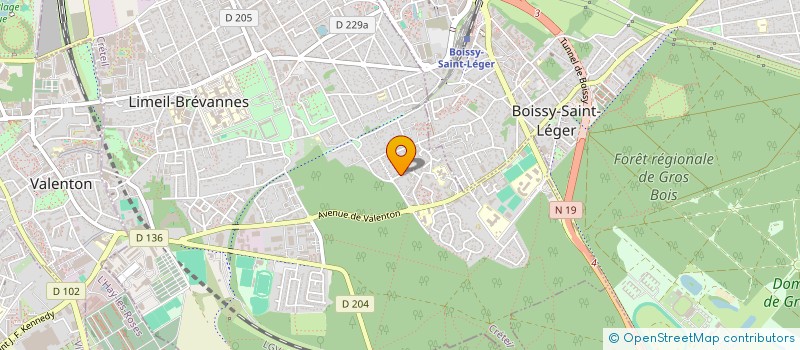 localisation de l'entreprise BABYLONE à LIMEIL-BREVANNES